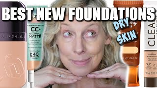 BEST NEW FOUNDATIONS for Mature Skin (dry skin too)