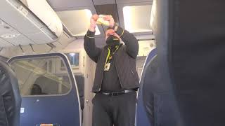 Spirit Airlines Funny Flight Attendant