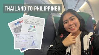 NEW Thailand to Philippines Travel Requirements | July 2022