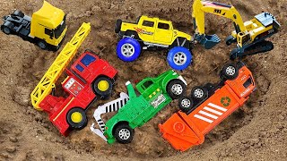 Toys Learning Name and Sounds Police cars, Truck Fire, Dump Trucks Vehicles Toy | Kudo Kids Toys