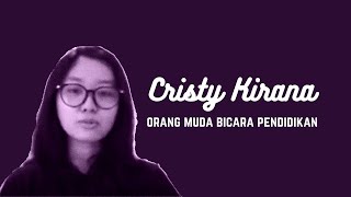 Cristy Kirana: Orang muda bicara pendidikan.