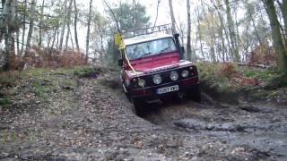 Land Rover 110 at Broxhead