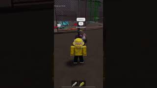 10 secs of pepperspray#shorts #roblox