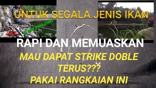 🔴Cara Membuat Rangkaian Pancing Nila Tidak Mudah Kusut