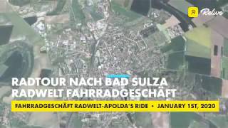 Radtour nach Bad Sulza Schmiedehausen RADWELT 99510 Apolda Königstraße 19 Fahrradgeschäft