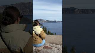 Crater Lake! #shorts #short #craterlake #oregon #roadtripusa #campingcar #tourdumondeenfamille