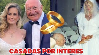 Famosas que se CASARON con un Sugar Daddy.