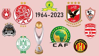 جميع الفائزين بدوري أبطال إفريقيا | 1964-2023