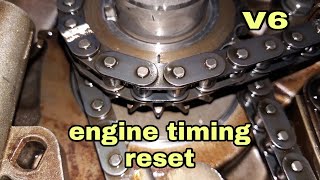 Engine timing resetting #renault #alpine #Z7Uv6