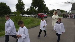 Procesja Bożego Ciała - 11.06.2020r. Parafia Lipinki