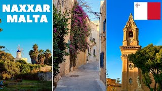 Exploring Naxxar, one of the most beautiful cities in Malta, Europe | 4K Travel Video