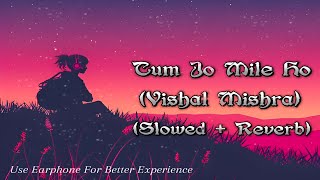 Tum Jo Mile Ho (Vishal Mishra) | Slowed + Reverb | Midnight Eçho