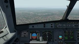 EasyJet Airbus A321 Landing at Glasgow International Airport | X-Plane 11