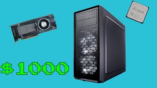 $1000 GAMING PC build guide 2022