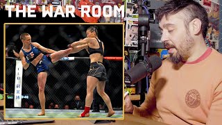 The head kicks of Rose Namajunas | UFC 274 | The War Room with Dan Hardy | WR Clips