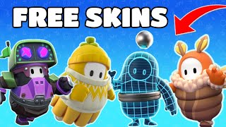 NEW Fall Guys Mobile FREE REWARDS & SKINS To Unlock!