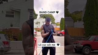 Band Camp Fall Kickoff: Sand Weights, Resistance Bands, 2-Mile Run— Fall Vibes 💪 #vlog #bandcamp