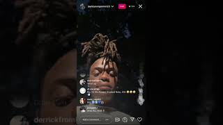 JayDaYoungan On Ig Live Wit Goons