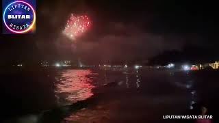 Selamat Tahun Baru 2024 | Suasana Pantai Tambak di Malam Tahun Baru 2024