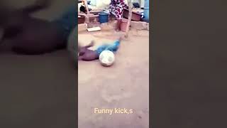 funny kick football #viral #trending #shortsfeed #short#shorts