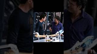 😥  😟  Hulk and Iron Man sad emotion 😢 😞 Tony Stark/ Bruce Banner #short #trending