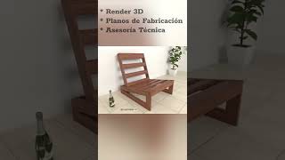 Modelado 3D , Render 3D , Planos de Fabricación #muebles #mobiliarios #melamina