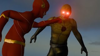 The Flash vs Reverse Flash | Blender Animation