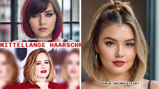 Mittellange Haarschnitte Für Frauen Mit Rundem Gesicht