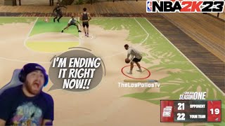 LosPollosTV Goes To The PARK For The FIRST Time On NBA 2K23...