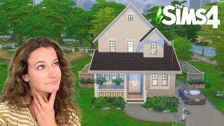 Starter Home Speed Build | The Sims 4