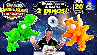 ZURU Smashers Dino Island T-Rex Battles over 20 surprises