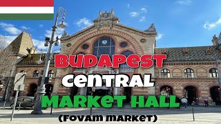 Budapest Central Market Hall(Fovam market) Tour