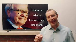 Warren Buffet - Calm & Focused under financial turmoil?