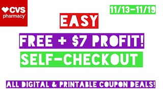 CVS FREE & MONEYMAKER 11/13-11/19! SEE PINNED COMMENT! #cvs #cvscouponing #cvsdeals