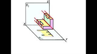 Проецирование на две плоскости проекций