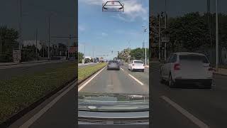 Polukružno okretanje na Aveniji Bolonje.  #dashcamcroatia #dashcam