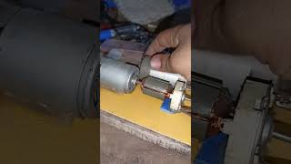 Diy Experiment using DC Motor #diy #dcmotor #shortvideo