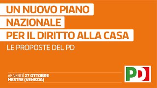 Un nuovo piano nazionale per il diritto alla casa