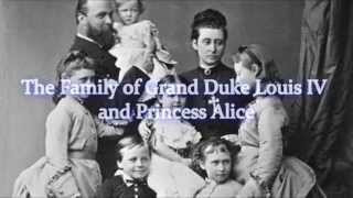 The family of Grand Duke Louis IV and Princess Alice