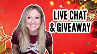 Christmas Giveaway & Chat with Christine