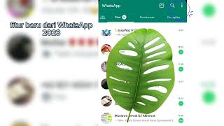 Fitur terbaru dari WhatsApp 2023