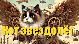 «Кот звездолёт» панк рок и почти Биртман только AI