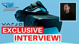 VARJO INTERVIEW | SHOWCASING THE NEW AERO VR HEADSET | MSFS