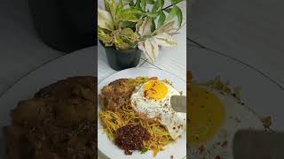 රාත්‍රියට  සුපිරි  නූඩ්ල්ස් එකක්❤️#food #srilankanfood