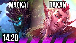 MAOKAI & Kai'Sa vs RAKAN & Xayah (SUP) | 3/2/26 | KR Master | 14.20