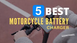 ⭕ Top 5 Best Motorcycle Battery Charger 2023 [Review and Guide]