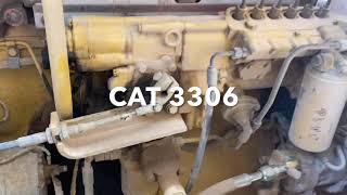 CAT 3306 Fuel shutoff solenoid oil leak