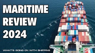 The Review of Maritime Transport 2024...IS HERE! | 20 Take Aways On International Shipping!