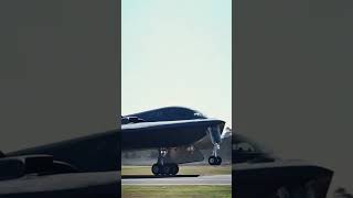 US Air Force B-2 Spirit stealth bomber takes off from RAAF Base Amberley, Australia #Shorts