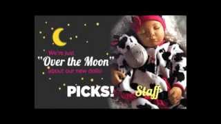 Over The Moooon, Realistic and Lifelike Baby Doll with Weighted Body